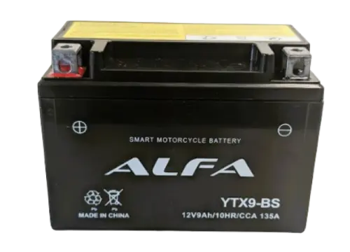 ALFA YTX9-BS AGM (9 A/h), 135A L+