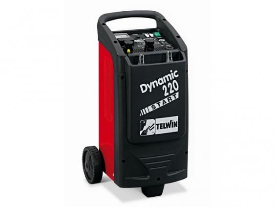 TELWIN DYNAMIC 220 START (12В, 30А, 180А) Пуско-зарядное устройство Трансформаторное с ручным управлением