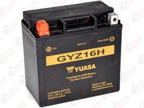 Yuasa GYZ16H (16 A/h), 240A L+