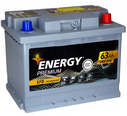 Energy Premium EFB (63 A/h), 640A R+