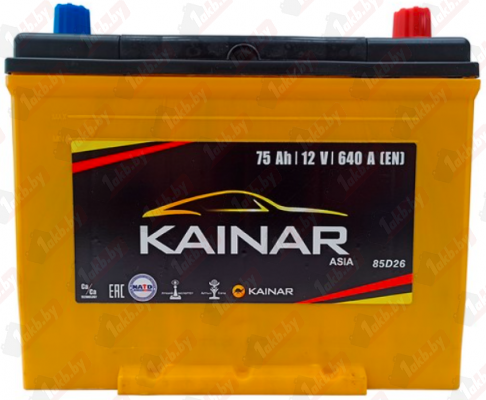 Kainar Asia (75 A/h), 640A R+