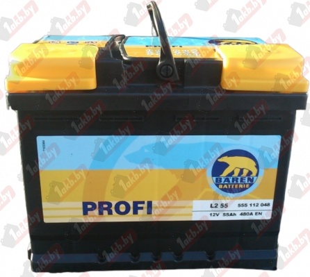 Baren Profi (55 A/h), 480А R+ 7905681