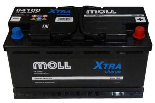 MOLL XTRA Charge (100 A/h), 900А R+