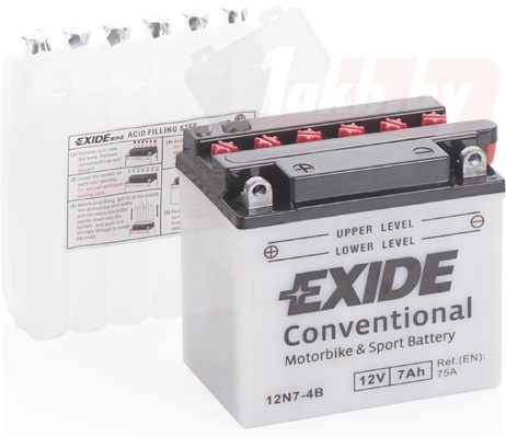 Exide 12N7-4B (7 A/h), 75A L+