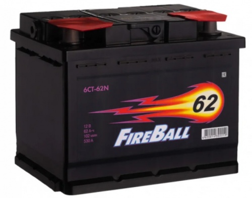 FireBall (62 A/h), 530A R+