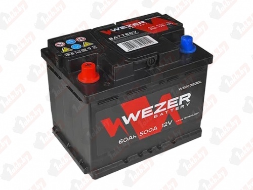 WEZER (60 A/h), 500A L+ (WEZ60500L)