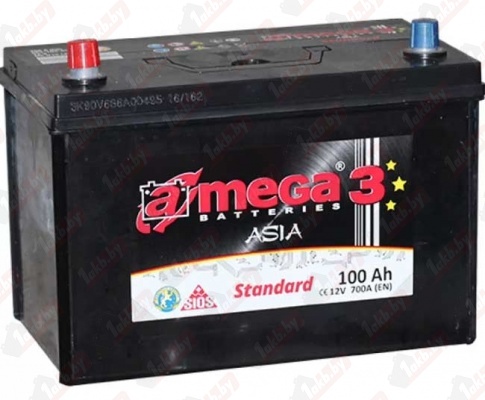 A-mega Standard Asia (100 A/h), 700A L+