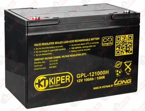 Аккумулятор для ИБП Kiper GPL-121000 12V/100Ah