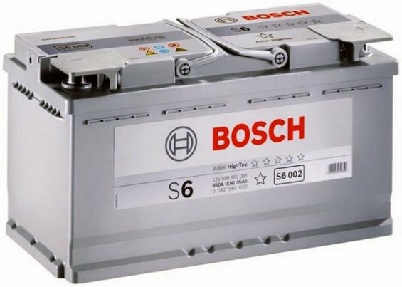 Bosch S6 013 AGM (95 А/h), 850А R+ (595 901 085 )