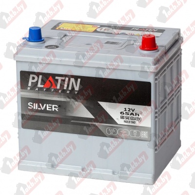 PLATIN ASIA SILVER (65 A/h), 630A R+ (с бортом)