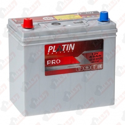 PLATIN ASIA PRO (45 A/h), 400A L+ т.кл.