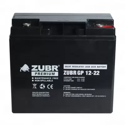 Zubr AGM 12V (22 A/h) для ИБП