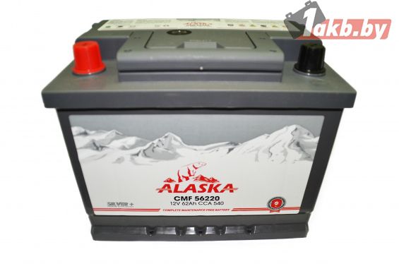 ALASKA CMF (62Ah), 540A L+