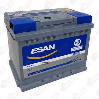 Esan (60 A/h), 540A R+