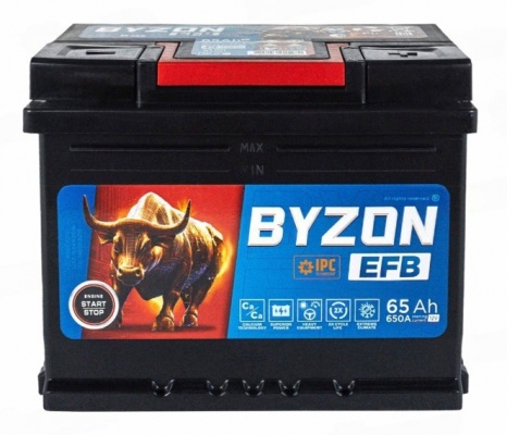 BYZON EFB (65 A/h), 650A R+ BYZON EFB (65 A/h), 650A R+