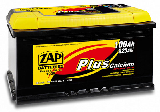 Zap plus 600 38 (100 A/h), 920A R+