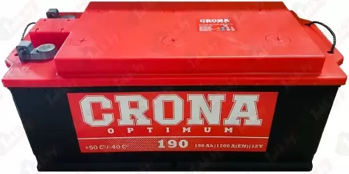 CRONA (190 A/h), 1200A R+ под болт