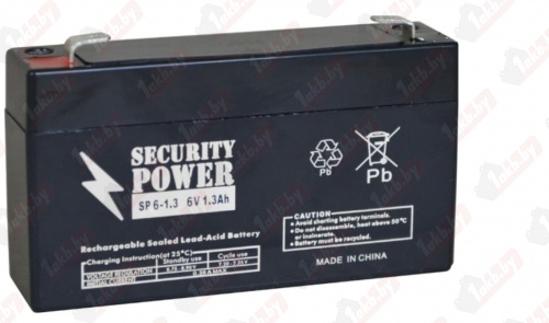 Security Power SP 6-1,3 F1 6V/1.3Ah