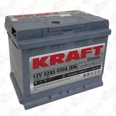 Kraft (62 A/h), 600 R+