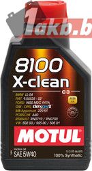 Motul 8100 X-clean 5W40 5л