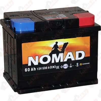 Nomad (60 A/h), 530A R+ Низкий