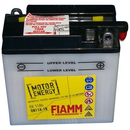 Fiamm 6N11A-1B (11 A/h), 50A R+ 7904468 6V