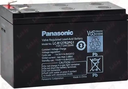 Panasonic LC-R127R2PG1 F2 12V/7.2Ah