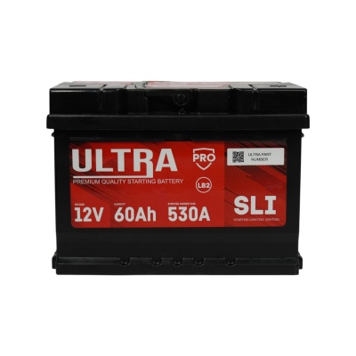 ULTRA PRO (60 A/h), 530A R+ низ.