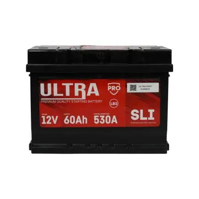 ULTRA PRO (60 A/h), 530A R+ низ.