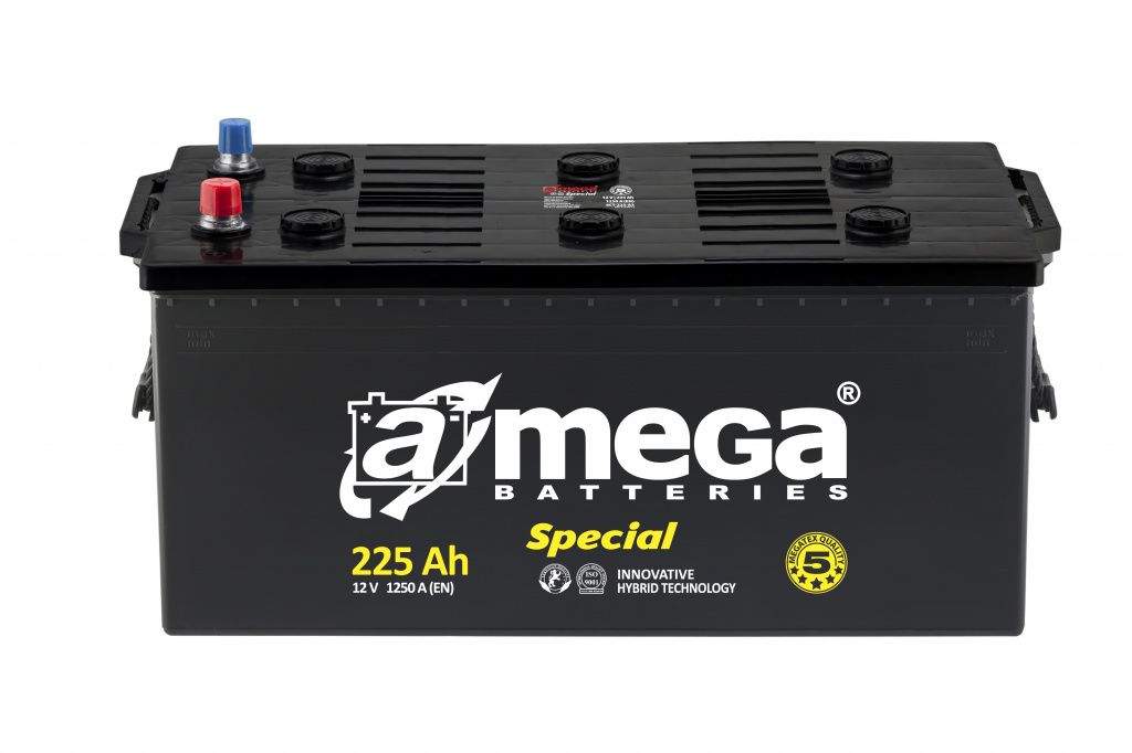 A-mega Special 6СТ-225-А3 (225 A/h), 1250A L+