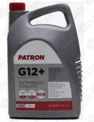 PATRON PCF2020 Антифриз 20кг (17.85л) - красный готовый, PATRON RED G12+, TL 774-D/F, G012A8DA1, G012A8FA1, WSS-M97B44-D, 6277M, MAN 324 SNF, MB 325.3, 1940663, 1381080