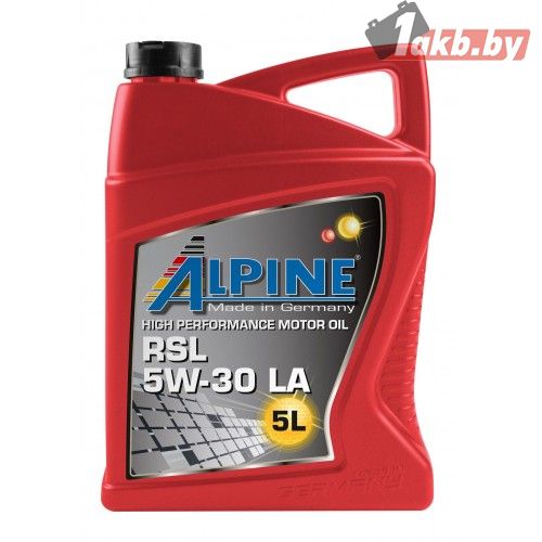 Alpine RSL 5W-30LA 5л