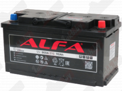 Аккумулятор ALFA Standart (110 A/h) 950A, R+ купить в Минске, цены ...