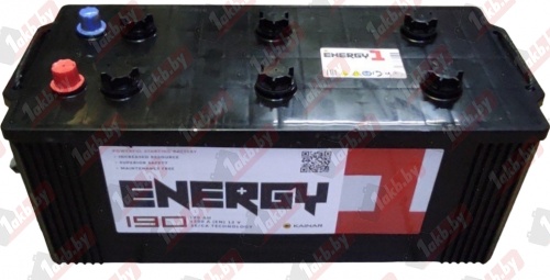 Energy One (190 A/h), 1200A R+ клемма конус