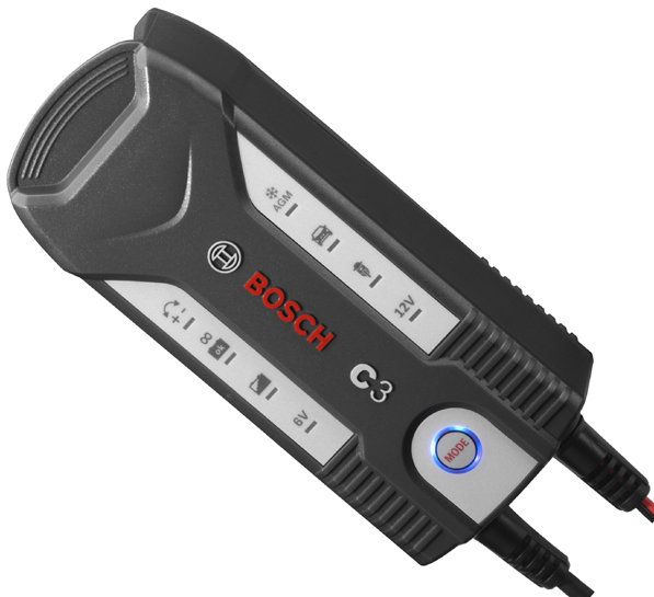 Зарядное устройство Bosch C3 0 189 999 03M (12В, 3.8А) ЗУ для WET/AGM/GEL/LiFePO4