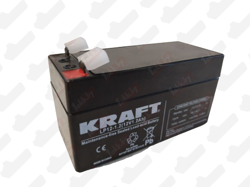 Аккумулятор для ИБП KRAFT (1.2A/h) 12V 