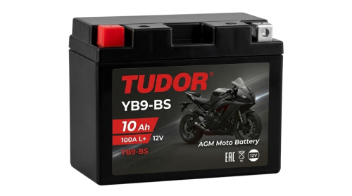 Tudor YB9-BS (10 А/ч, 90А) Прямая (L+), AGM VRLA Герметичный Мотоаккумулятор Tudor YB9-BS (10 А/ч, 90А) Прямая (L+), AGM VRLA Герметичный Мотоаккумулятор