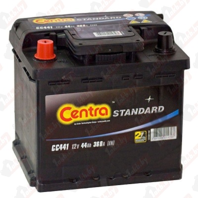 Centra Standard CC441 (44 А/ч), 360A L+