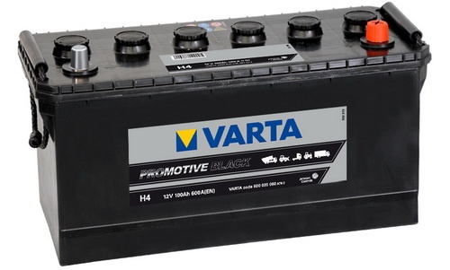 Varta Promotive Black H4 (100 А/h), 600А R+ (600 047 060)