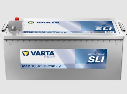 Varta Promotive Black M12 (180 А/h), 1400А L+ (680 011 140)
