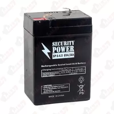 Аккумулятор Security Power SP 4-4,5 4V/4.5Ah