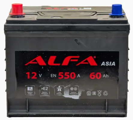 ALFA Asia (60 A/h), 550A L+
