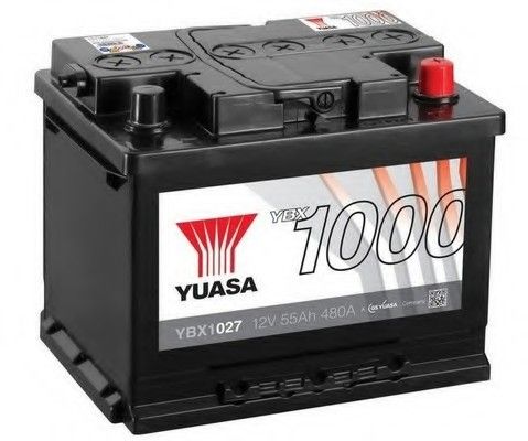 YUASA (55 A/h), 480A R+ (YBX1027)