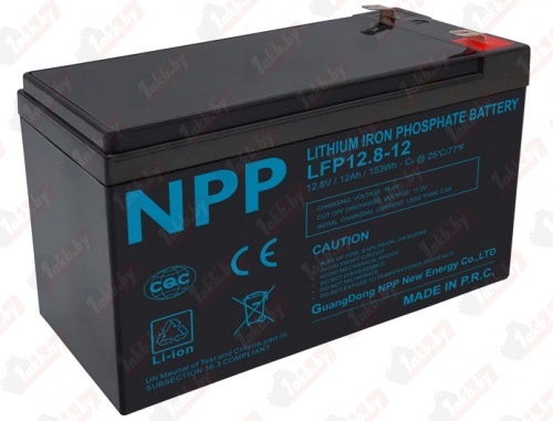 Аккумулятор для ИБП NPP LiFePO4 12.8V, (12 A/h) 20A