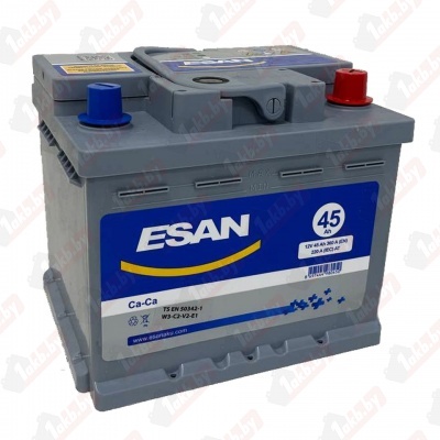 Esan (45 A/h), 360A R+ низ.