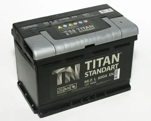 Titan Standart (66 А/h), 600A R+