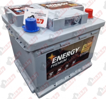 Energy Premium EP504 (50 A/h), 450A R+ низ.