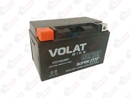 VOLAT YTZ10S AGM (10 A/h), 190A L+