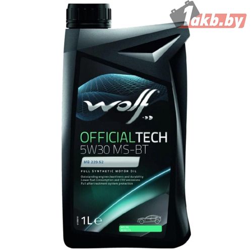 Wolf OfficialTech 5W-30 MS-BT 1л