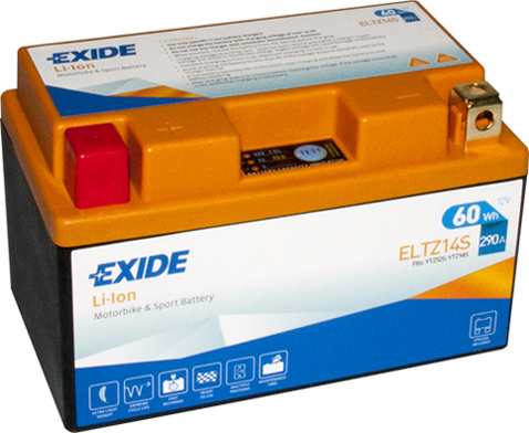 Exide ELTZ14S (60 Wh), 290A L+